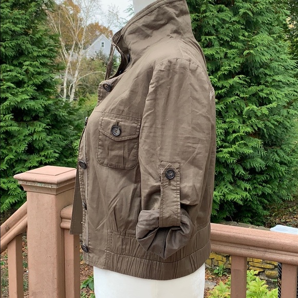 Loft | Crop Utility Jacket - Picture 6 of 8